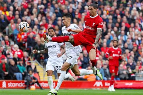 Liverpool đấu với West Ham United
