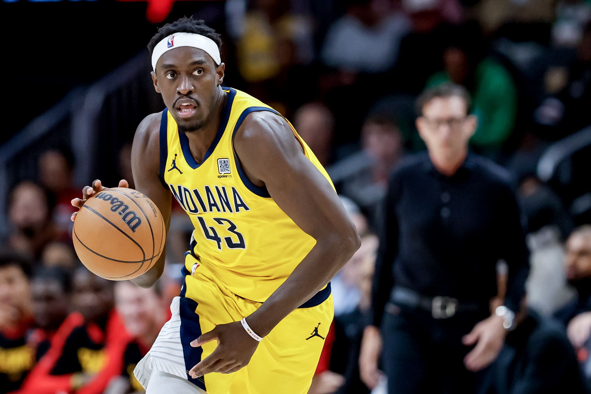 Siakam thực hiện 4 trong 8 quả ba điểm trong hiệp và ghi được 18 điểm, đồng thời ghi 13 điểm trong hiệp hai.