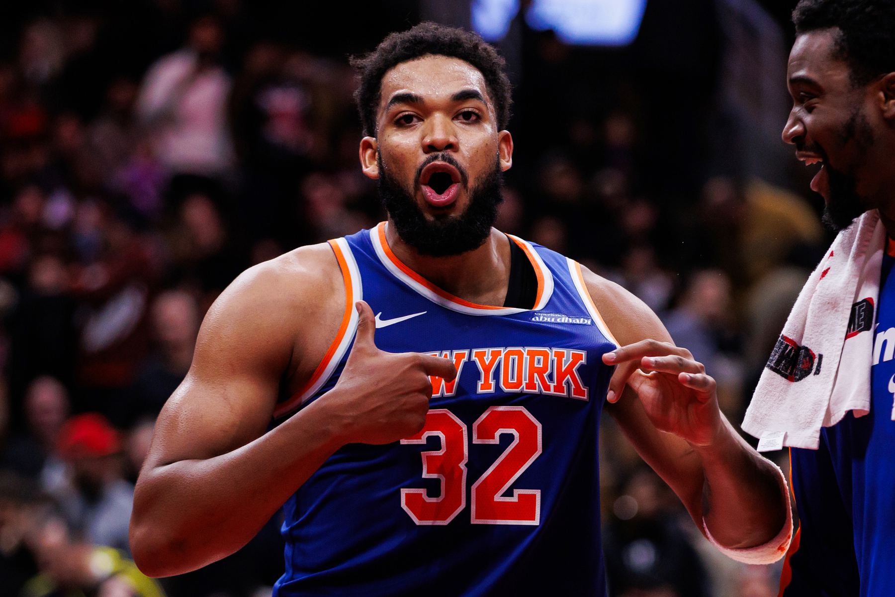 Hỏa lực đầy đủ! Towns thực hiện 11 trong số 16 cú sút trong hiệp và ghi được 31 điểm, 3 rebound và 2 kiến tạo.