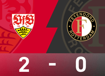 Báo cáo Europa League: Hannus ghi bàn, Ondave ghi bàn, Stuttgart 2-0 Feyenoord