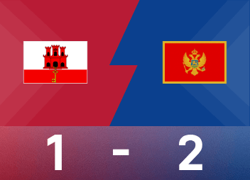 Báo cáo xem trước World Cup: Adzic đá phạt trực tiếp, Montenegro ngược dòng Gibraltar 2-1