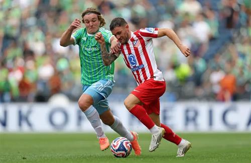 Seattle Sounders đấu với Atletico Madrid