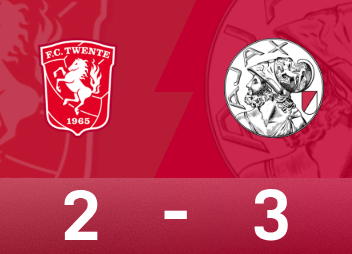 Tường thuật trận Eredivisie: Goetz chuyền và sút, Verhorst ghi bàn, Ajax ngược dòng Twente 3-2